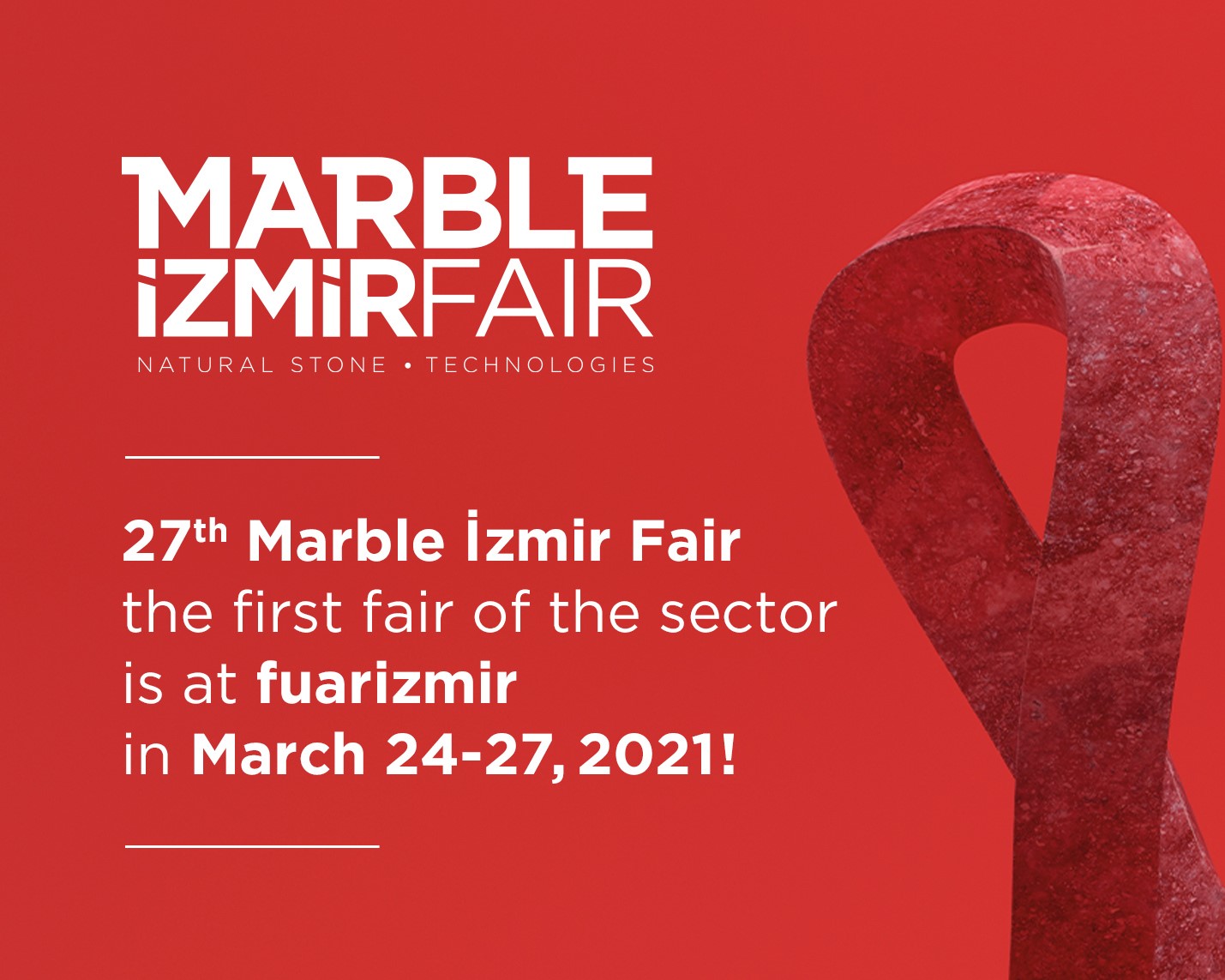 27. İzmir Marble Fuarı